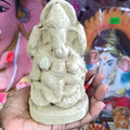 Eco Friendly Ganesh Murti (Gray) - 5.5" x 3"
