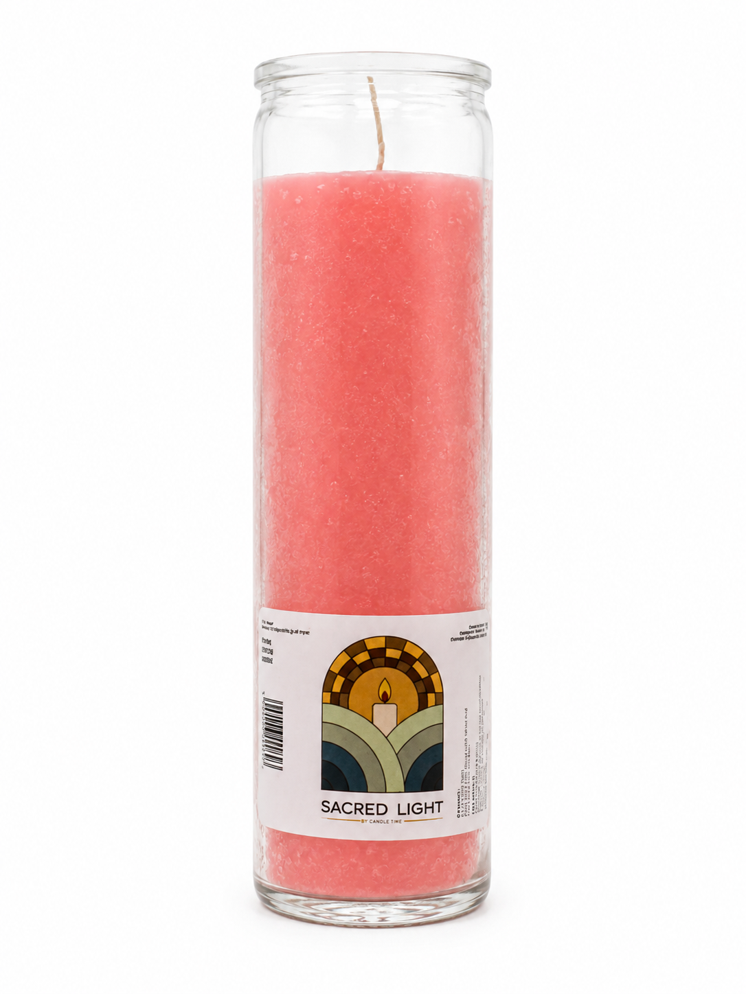 Bottle Candle -Pink