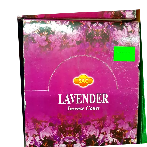 Lavender Incense Cones (12 Packs)