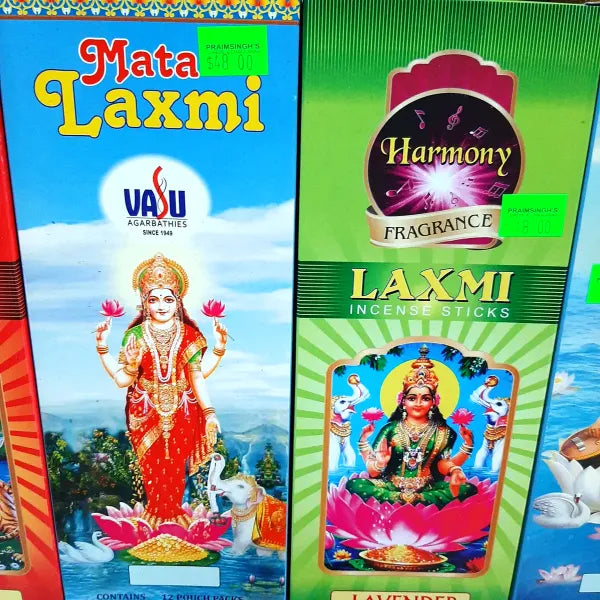Laxmi Incense Sticks (12 Pouches)