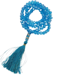 Light Blue Crystal Mala