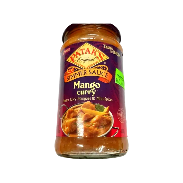 Mango Curry Simmer Sauce - Patak's Original - 425g