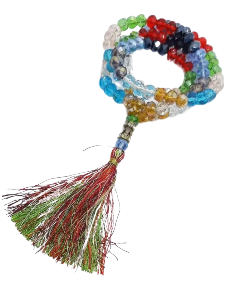 Mutli Color Crystal Mala
