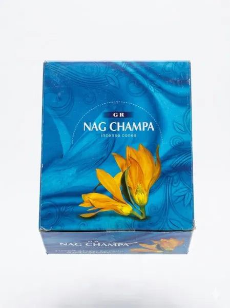 Nag Champa Incense Cones- 12 Packs