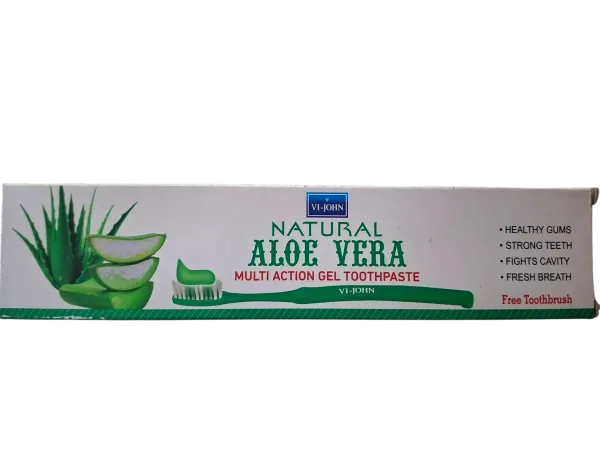 Natural Aloe Vera Multi Action Gel Toothpaste