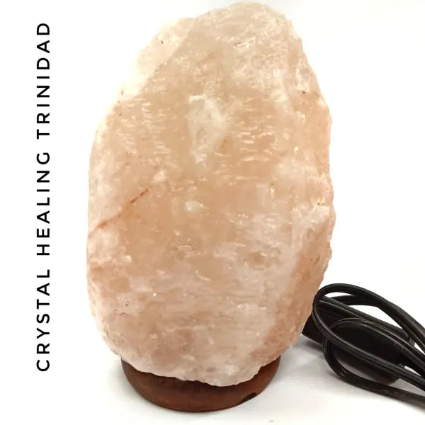 Natural Shape Pink Himalayan Salt Lamp - 7.5 x 14 Inches