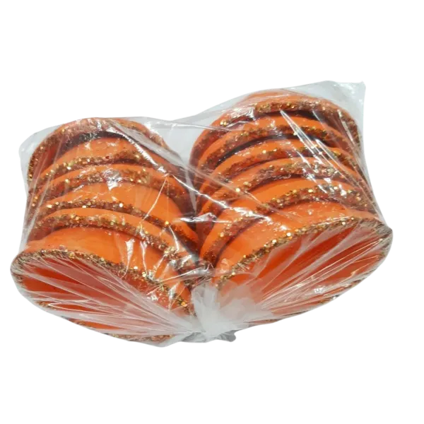 Orange Painted Deyas 1 Dozen