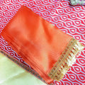 Orange Shawl 64" x 4.5"