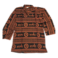 Black and Red Kurta Top