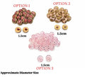 Pink Buttons- Pack of 3