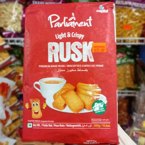 Parliament Light and Crispy Rusk Biscuits