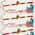 Peacock Feather Rakhi