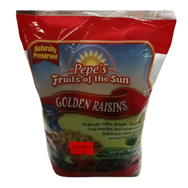 Pepe's Golden Raisins - 400g