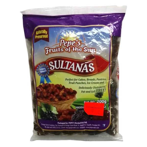 Pepe's Sultanas - 200g