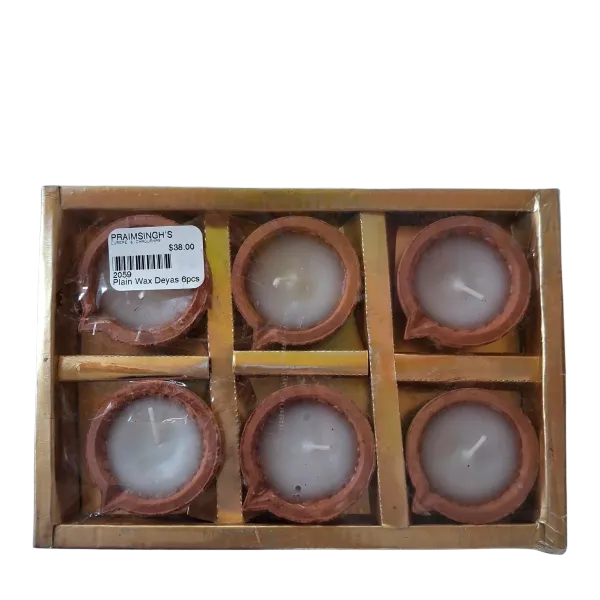 Plain Wax Deyas 6pcs