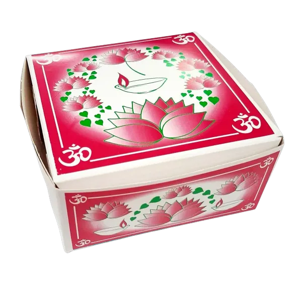 Pond And Deeya Sweet Box (4 x 4 x 2 Inches) (10 Boxes )