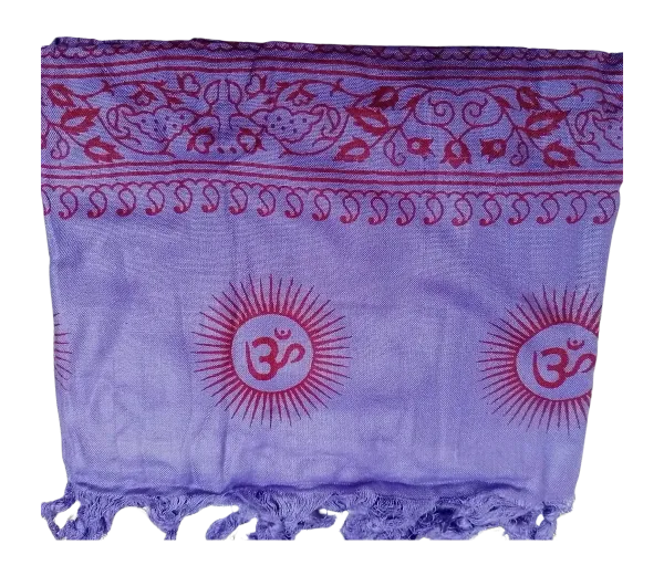 Purple shawl (40"×70")