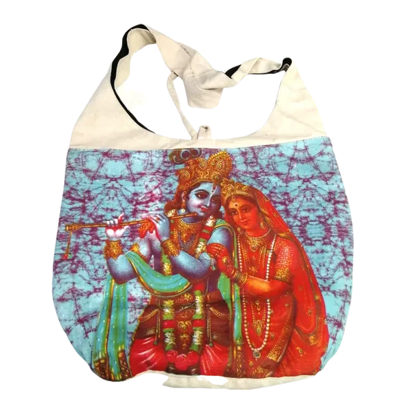 Radha And Krishna Side Bag