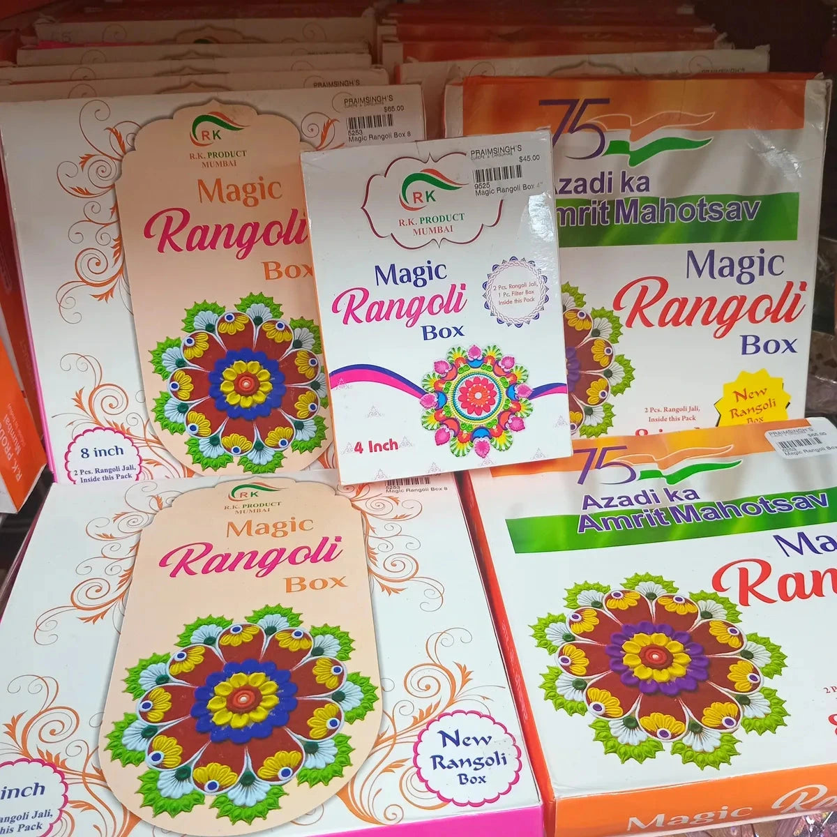 Rangoli Kit - Easy Stencil Designs