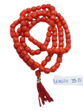 Red Coral (Big) Mala