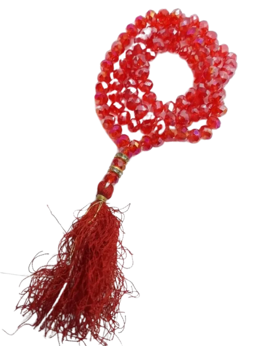 Red Crystal Mala