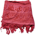 Red Shawl (40 x 70)