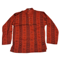 Red and Black Kurta Top
