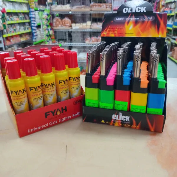 Refillable Lighters & Fuel