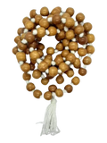 Rose Wood Mala White Tread