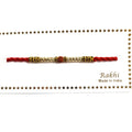 Rudraksha (faux) / Gold JC-116