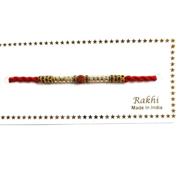 Rudraksha (faux) / Gold JC-116