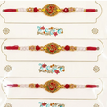 Sacred Red Om Rakhi