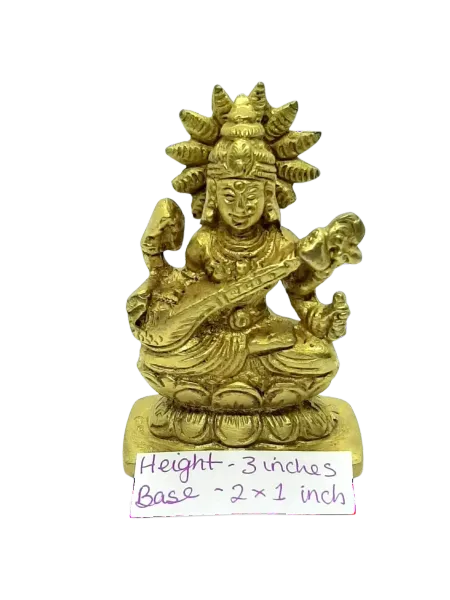 Sarawati (Brass) (Mini) (2)