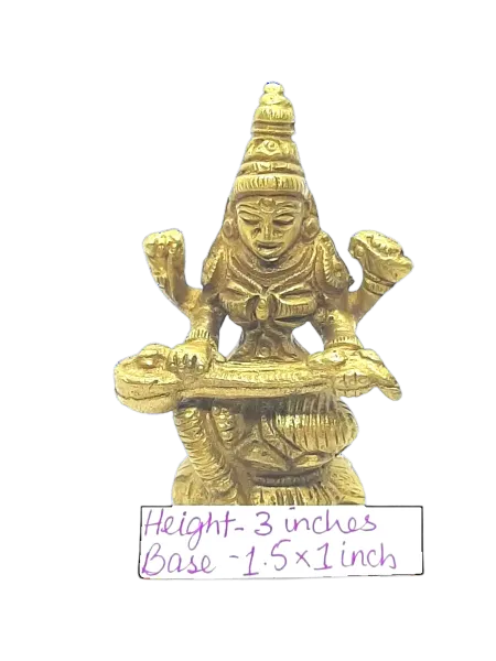 Sarawati (Brass) (Mini) (3)