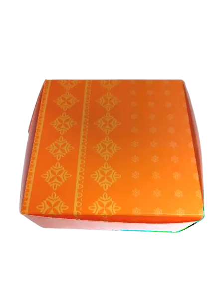 Sari Print Sweet Box (4 x 3 x 1.5) (25 Pcs)