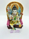 Shiva on Throne