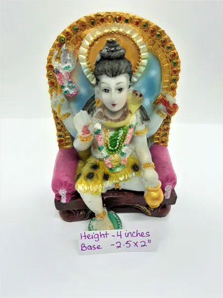 Shiva on Throne