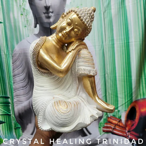 Sitting Buddha - App 9" Tall
