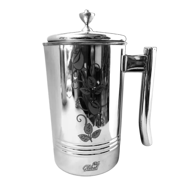 Stainless Steel Exterior and Copper Interior Jug (7.5")
