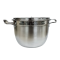 Stainless Steel Pot with Glass Lid (22cm)