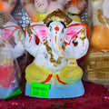 Eco Friendly Ganesh Murti (Painted) - 5" x 3"