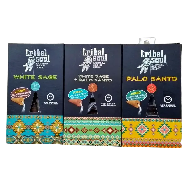 Tribal Soul Backflow Incense Cones