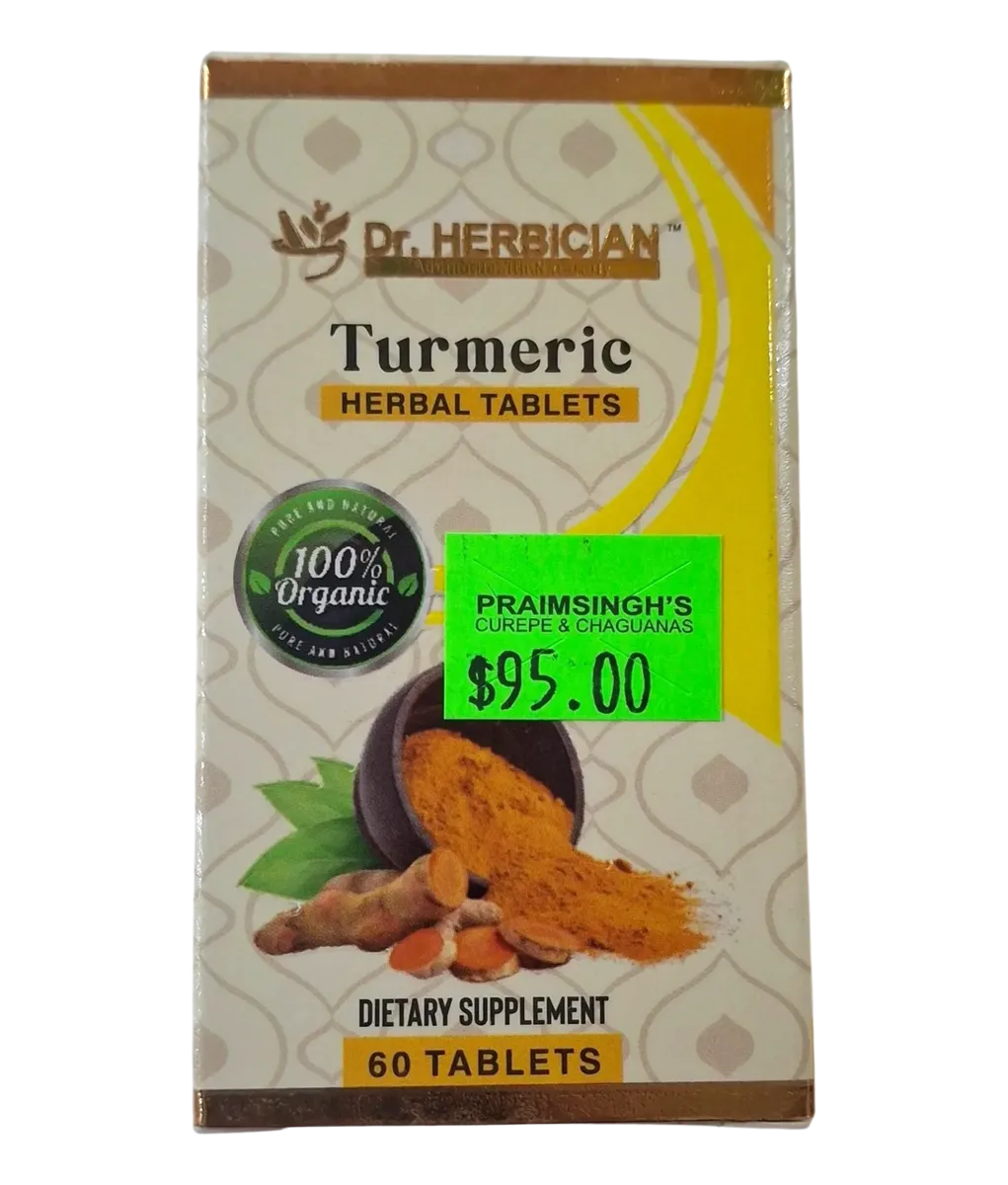 Turmeric Herbal Tablets-Dr.Herbician