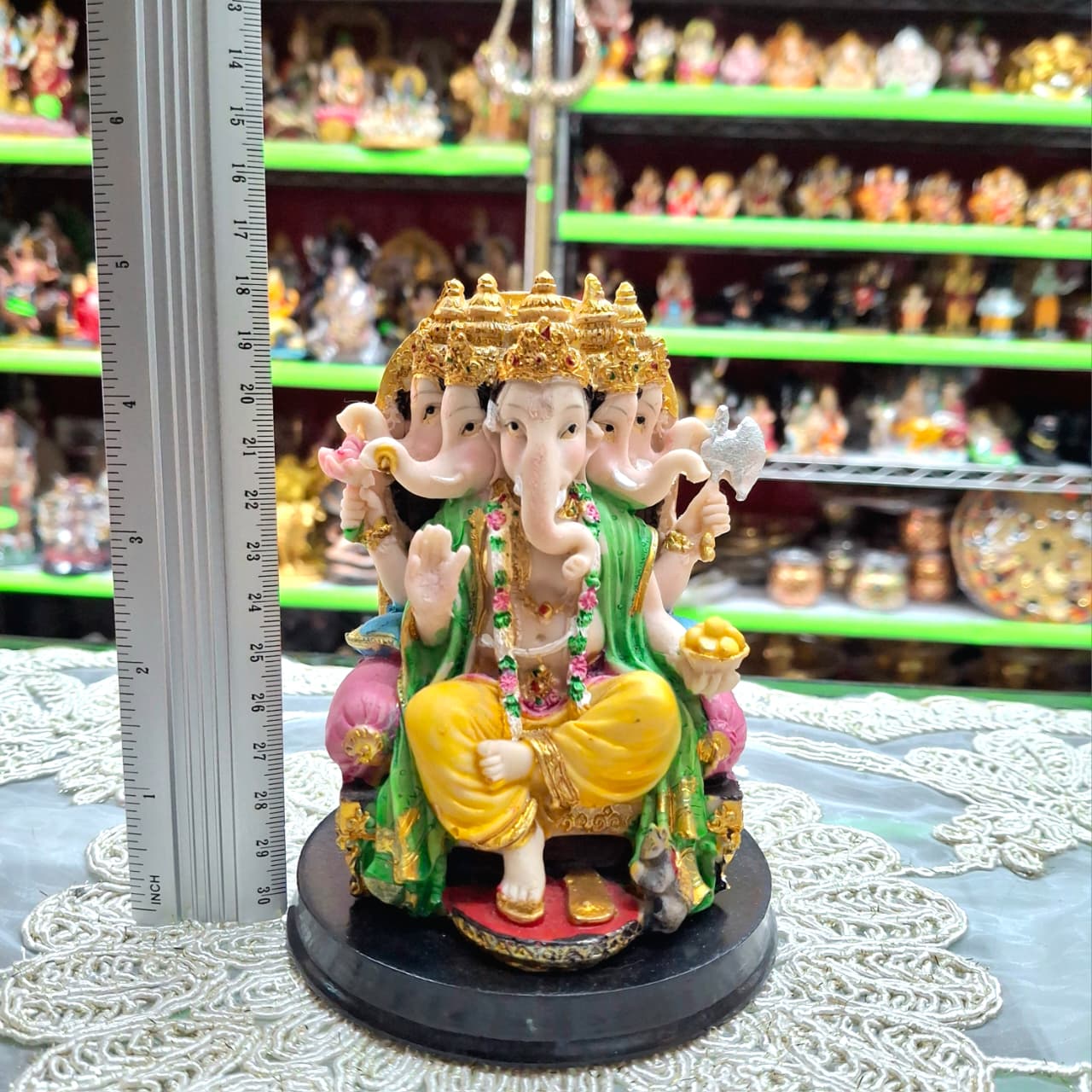 Panchmukhi Ganesha Murti- Approx 5 Inches