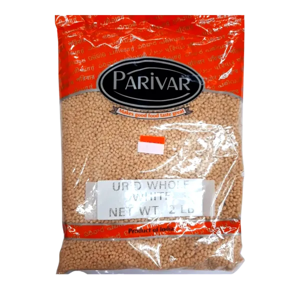 Urid Whole White - Parivar - 2lbs