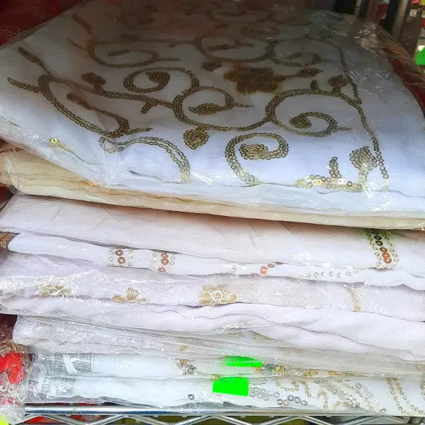 White Sari