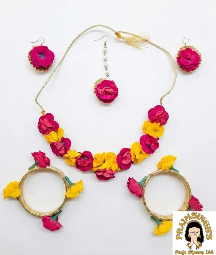Bridal Set (Pink & Yellow)
