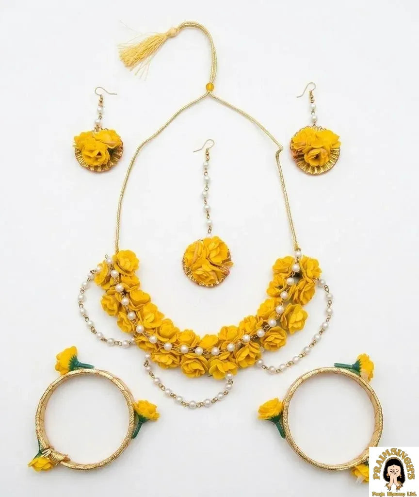 Bridal Set (Yellow Pearl)
