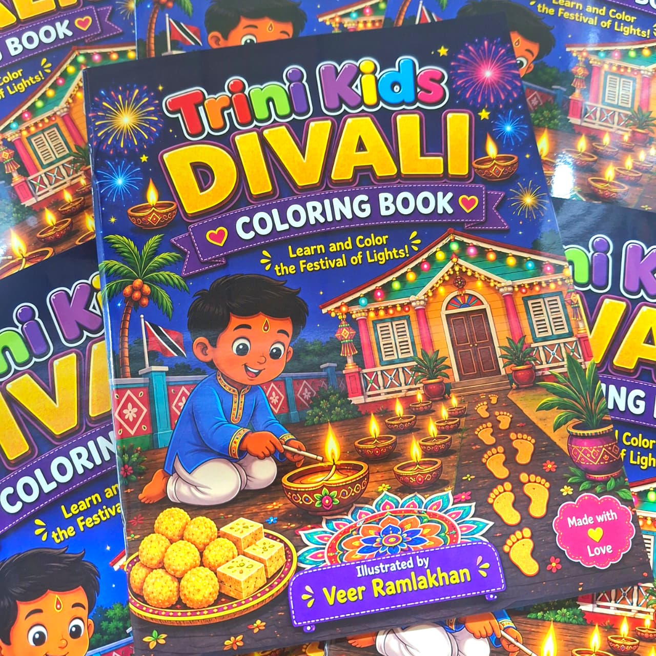 Trini Kids Divali Coloring Book