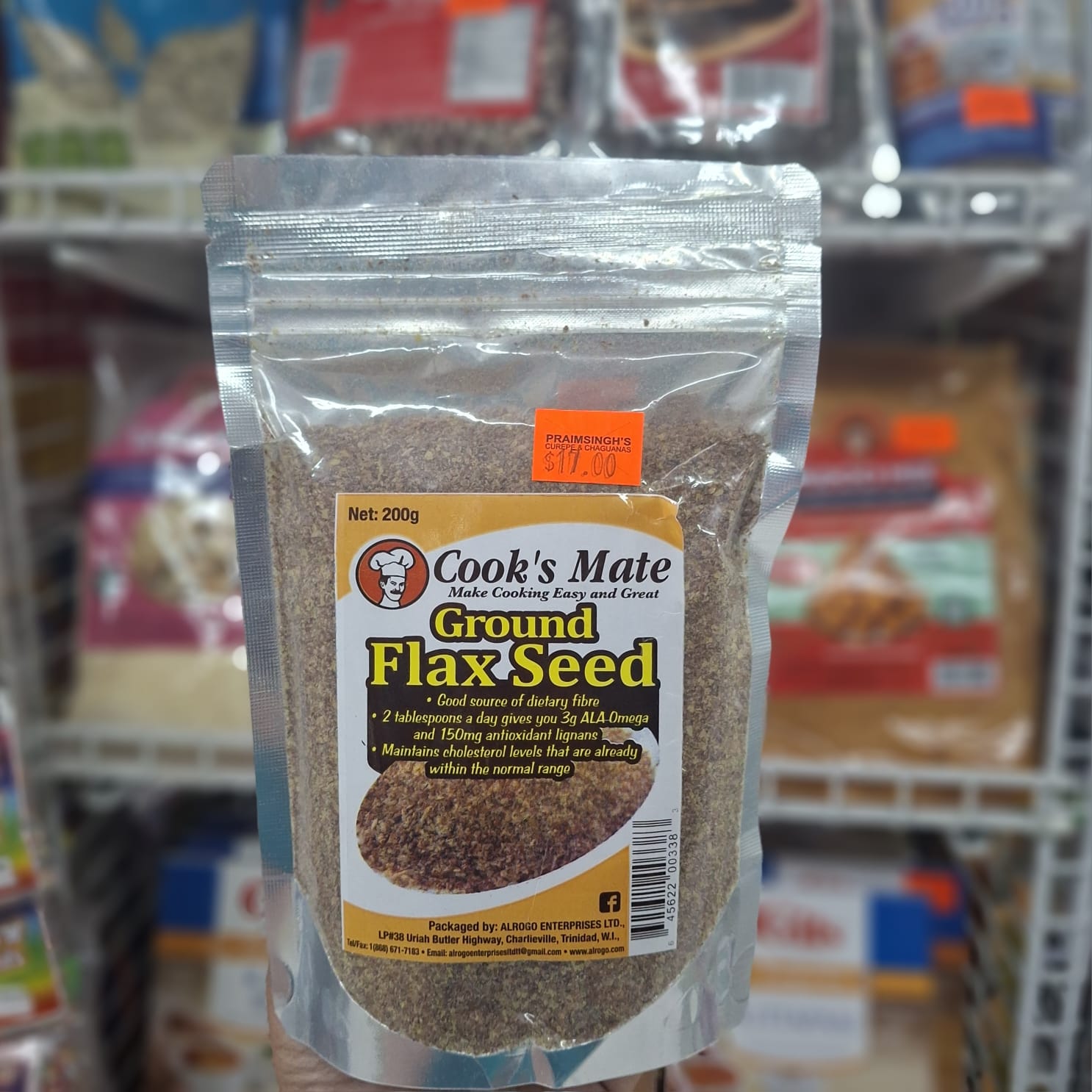 Ground Flaxseed - Cook's Mate - 200g